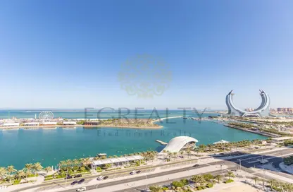 شقة - 3 غرف نوم - 3 حمامات للايجار في 195 مساكن مارينا - منطقة المارينا - الوسيل