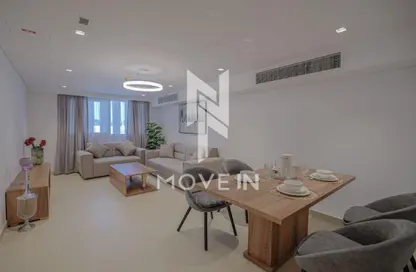 Apartment - 2 Bedrooms - 3 Bathrooms for rent in Al Salam Tower - Corniche Road - Corniche Road - Doha