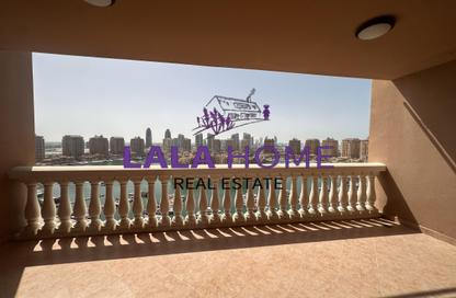 Apartment - 2 Bedrooms - 3 Bathrooms for rent in West Porto Drive - Porto Arabia - The Pearl Island - Doha