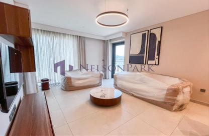 Apartment - 1 Bedroom - 2 Bathrooms for rent in Lusail Marina Heights - Marina District - Lusail