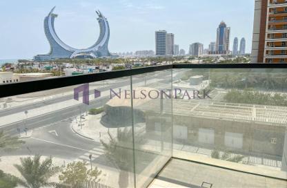 Apartment - 1 Bedroom - 2 Bathrooms for rent in Lusail Marina Heights - Marina District - Lusail