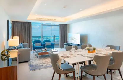 Apartment - 2 Bedrooms - 3 Bathrooms for rent in Abraj Bay - Abraj Quartiers - The Pearl Island - Doha