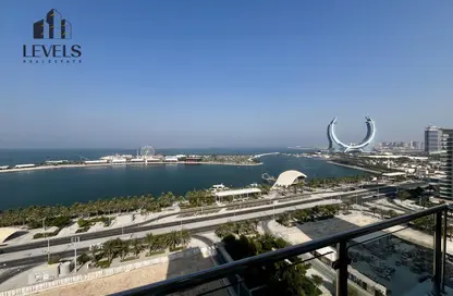 Apartment - 3 Bedrooms - 3 Bathrooms for rent in Lusail Marina Heights - Marina District - Lusail