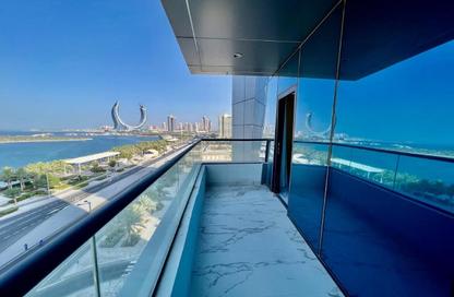 Apartment - 2 Bedrooms - 3 Bathrooms for rent in Marina Tower 02 - Marina District - Lusail Apartment - 2 Bedrooms - 3 Bathrooms for rent in Marina Tower 02 - Marina District - Lusail