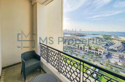 Penthouse - 2 Bedrooms - 3 Bathrooms for rent in Viva West - Viva Bahriyah - The Pearl Island - Doha