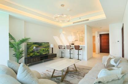 Apartment - 1 - 2 for sale in Crystal Residence - Gewan Island - The Pearl Island - Doha