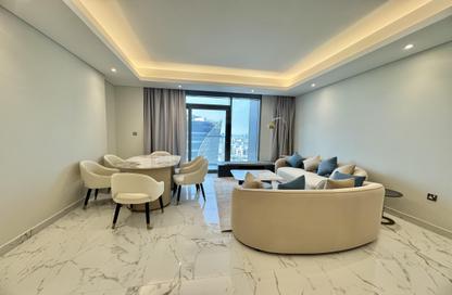 Apartment - 2 Bedrooms - 3 Bathrooms for rent in Lusail Marina Heights - Marina District - Lusail