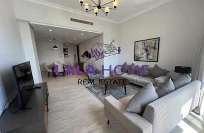 Apartment - 2 Bedrooms - 3 Bathrooms for rent in Lusail Marina Heights - Marina District - Lusail