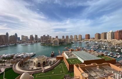 Apartment - 3 Bedrooms - 4 Bathrooms for sale in West Porto Drive - Porto Arabia - The Pearl Island - Doha
