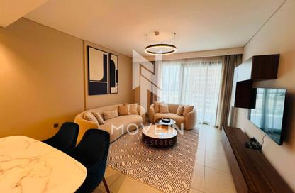 Apartment - 1 Bedroom - 1 Bathroom for rent in Lusail Marina Heights - Marina District - Lusail