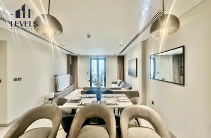Apartment - 1 Bedroom - 2 Bathrooms for rent in Lusail Marina Heights - Marina District - Lusail