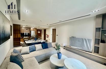 Apartment - 1 Bedroom - 2 Bathrooms for rent in Lusail Marina Heights - Marina District - Lusail