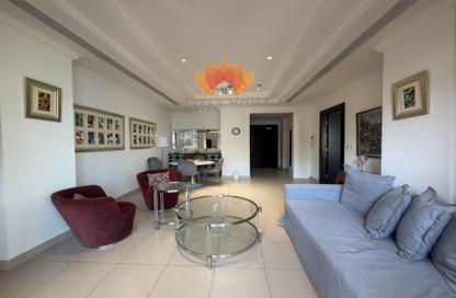 Apartment - 1 Bedroom - 2 Bathrooms for rent in East Porto Drive - Porto Arabia - The Pearl Island - Doha