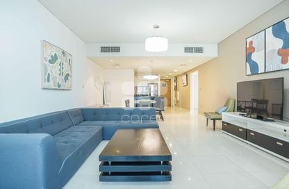 Apartment - 2 Bedrooms - 3 Bathrooms for rent in Burj DAMAC Marina - Marina District - Lusail