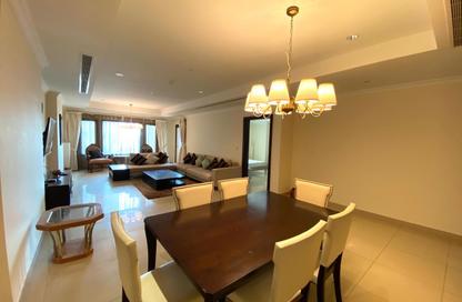 Apartment - 1 Bedroom - 2 Bathrooms for rent in Porto Arabia - The Pearl Island - Doha