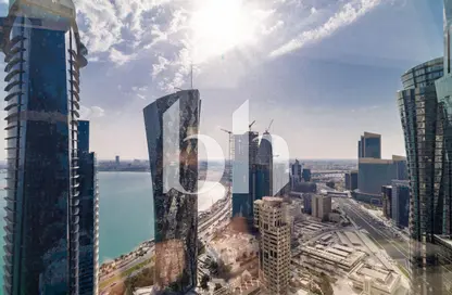 Office Space - Studio - 5 Bathrooms for rent in West Bay Tower - West Bay - West Bay - Doha