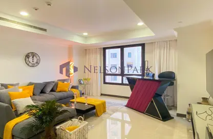 Apartment - 2 Bedrooms - 3 Bathrooms for rent in East Porto Drive - Porto Arabia - The Pearl Island - Doha