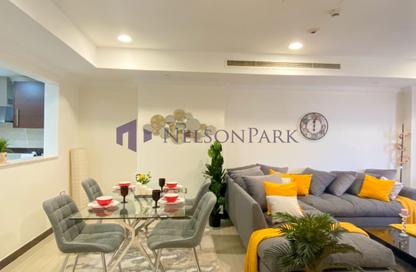 Apartment - 2 Bedrooms - 3 Bathrooms for rent in East Porto Drive - Porto Arabia - The Pearl Island - Doha