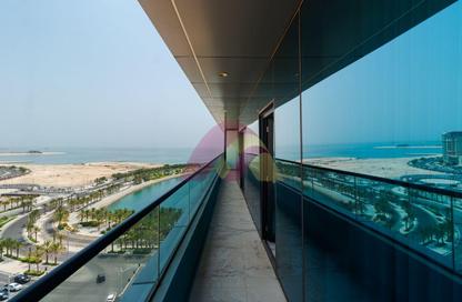 Apartment - 2 Bedrooms - 3 Bathrooms for rent in Lusail Marina Heights - Marina District - Lusail