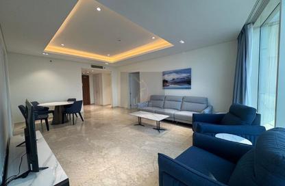 Apartment - 2 Bedrooms - 3 Bathrooms for rent in Lusail Marina Heights - Marina District - Lusail