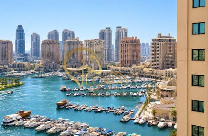 Apartment - 1 Bedroom - 2 Bathrooms for rent in East Porto Drive - Porto Arabia - The Pearl Island - Doha