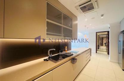 Apartment - 3 Bedrooms - 5 Bathrooms for rent in Seef Lusail Tower 1 - Seef Lusail - Lusail City - Lusail