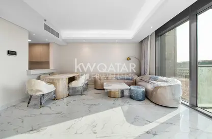 شقة - 2 غرف نوم - 3 حمامات للايجار في منطقة المارينا - الوسيل