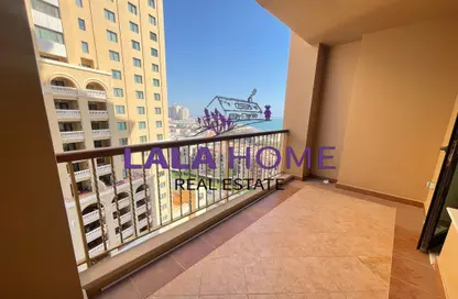 Apartment - 1 Bedroom - 2 Bathrooms for rent in East Porto Drive - Porto Arabia - The Pearl Island - Doha