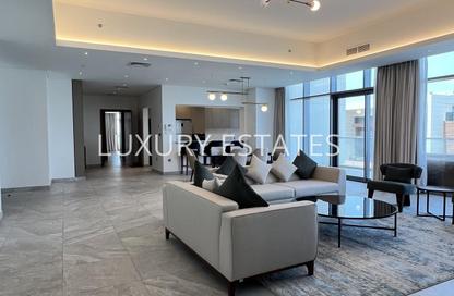 Duplex - 4 Bedrooms - 7 Bathrooms for rent in Lusail Marina Heights - Marina District - Lusail Duplex - 4 Bedrooms - 7 Bathrooms for rent in Lusail Marina Heights - Marina District - Lusail