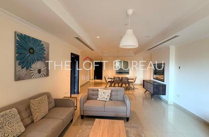 Apartment - 1 Bedroom - 2 Bathrooms for rent in Tower 13 - Porto Arabia - The Pearl Island - Doha Apartment - 1 Bedroom - 2 Bathrooms for rent in Tower 13 - Porto Arabia - The Pearl Island - Doha