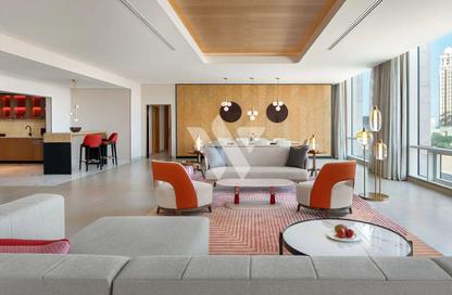 Hotel Apartments - 3 Bedrooms - 4 Bathrooms for rent in West Bay Tower - West Bay - West Bay - Doha