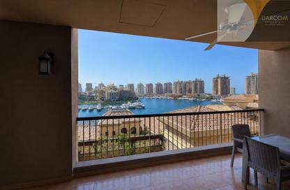 Apartment - 2 Bedrooms - 3 Bathrooms for rent in East Porto Drive - Porto Arabia - The Pearl Island - Doha