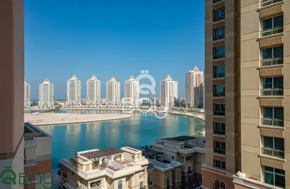 شقة - 1 حمام للايجار في تاور 29 - فيفا بحرية - جزيرة اللؤلؤة - الدوحة