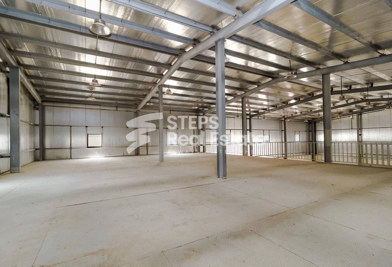 Steel Workshop with Rooms for Rent
