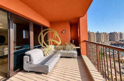 Apartment - 2 Bedrooms - 2 Bathrooms for rent in East Porto Drive - Porto Arabia - The Pearl Island - Doha