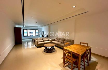 Apartment - Studio - 1 for rent in East Porto Drive - Porto Arabia - The Pearl Island - Doha Apartment - Studio - 1 for rent in East Porto Drive - Porto Arabia - The Pearl Island - Doha