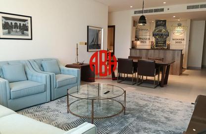 Apartment - 2 - 3 for rent in Lusail Marina Heights - Marina District - Lusail