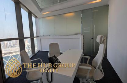 Office Space - Studio - 2 for rent in Palm Tower B - Palm Towers - West Bay - Doha