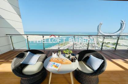 Apartment - 2 Bedrooms - 4 Bathrooms for rent in Lusail Residence - Marina District - Lusail