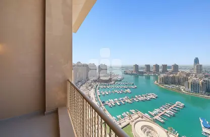 شقة - غرفة نوم - 2 حمامات للايجار في 22 تاور - بورتو أرابيا - جزيرة اللؤلؤة - الدوحة