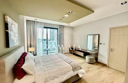 Apartment - 1 Bedroom - 2 Bathrooms for rent in Lusail Marina Heights - Marina District - Lusail