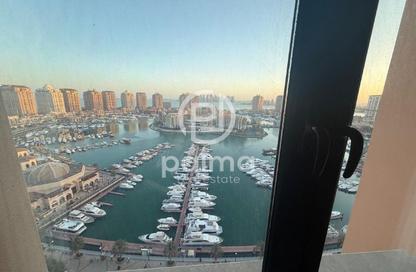 Apartment - Studio - 1 Bathroom for rent in East Porto Drive - Porto Arabia - The Pearl Island - Doha
