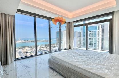 Apartment - 2 Bedrooms - 3 Bathrooms for rent in Lusail Marina Heights - Marina District - Lusail