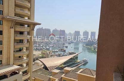 Apartment - 3 - 4 for rent in Sabban Towers - Porto Arabia - The Pearl Island - Doha