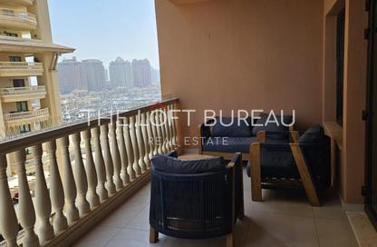 Apartment - 3 - 4 for rent in Sabban Towers - Porto Arabia - The Pearl Island - Doha