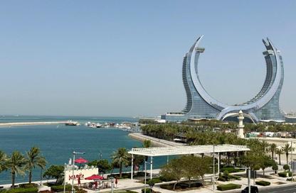 Apartment - 2 Bedrooms - 3 Bathrooms for rent in Marina Residences 195 - Marina District - Lusail Apartment - 2 Bedrooms - 3 Bathrooms for rent in Marina Residences 195 - Marina District - Lusail