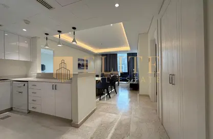 Apartment - 2 Bedrooms - 3 Bathrooms for rent in Lusail Marina Heights - Marina District - Lusail