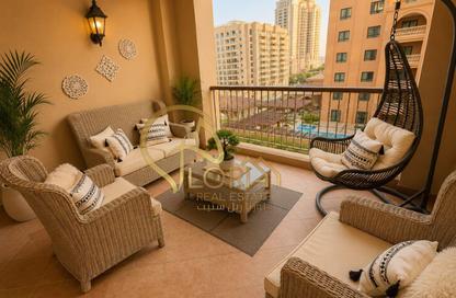Apartment - Studio - 1 Bathroom for rent in East Porto Drive - Porto Arabia - The Pearl Island - Doha