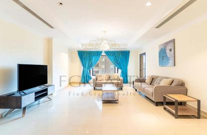 Apartment - 1 Bedroom - 2 Bathrooms for rent in East Porto Drive - Porto Arabia - The Pearl Island - Doha Apartment - 1 Bedroom - 2 Bathrooms for rent in East Porto Drive - Porto Arabia - The Pearl Island - Doha
