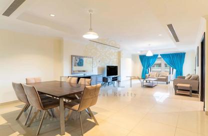 Apartment - 1 Bedroom - 2 Bathrooms for rent in East Porto Drive - Porto Arabia - The Pearl Island - Doha